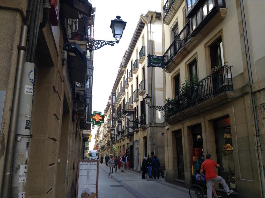 Hotel Pension Loinaz San Sebastián Exterior foto